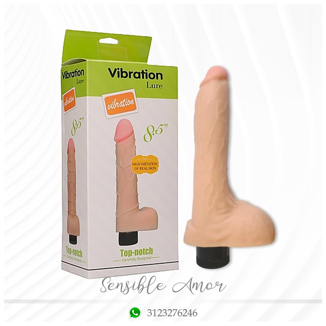 Vibrador Vibrador Lure Con Testiculos