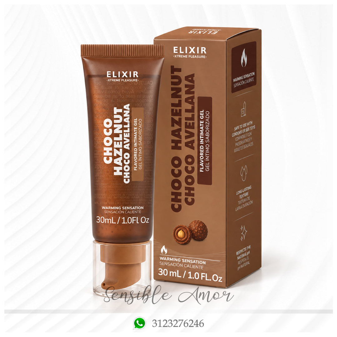 Lubricante Saborizado Choco Avellana
