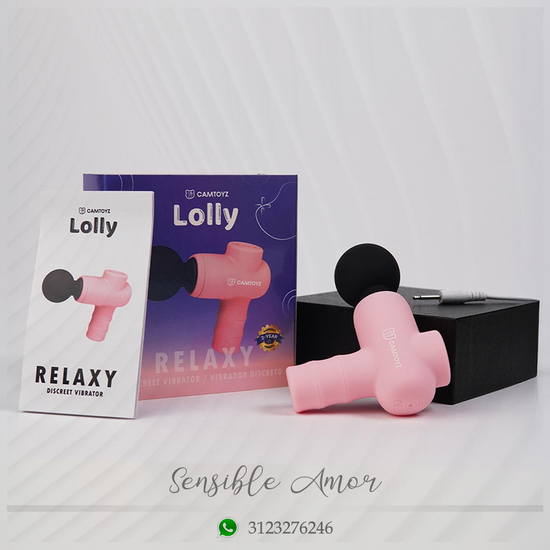 Mini Masajeador Relaxy Lolly