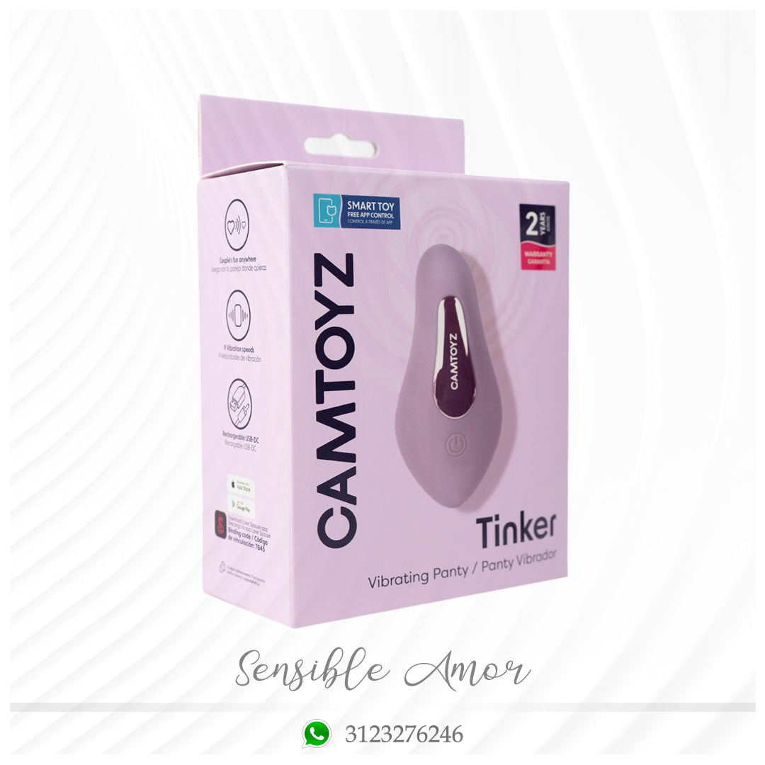 Vibrador para Panty Tinker APP