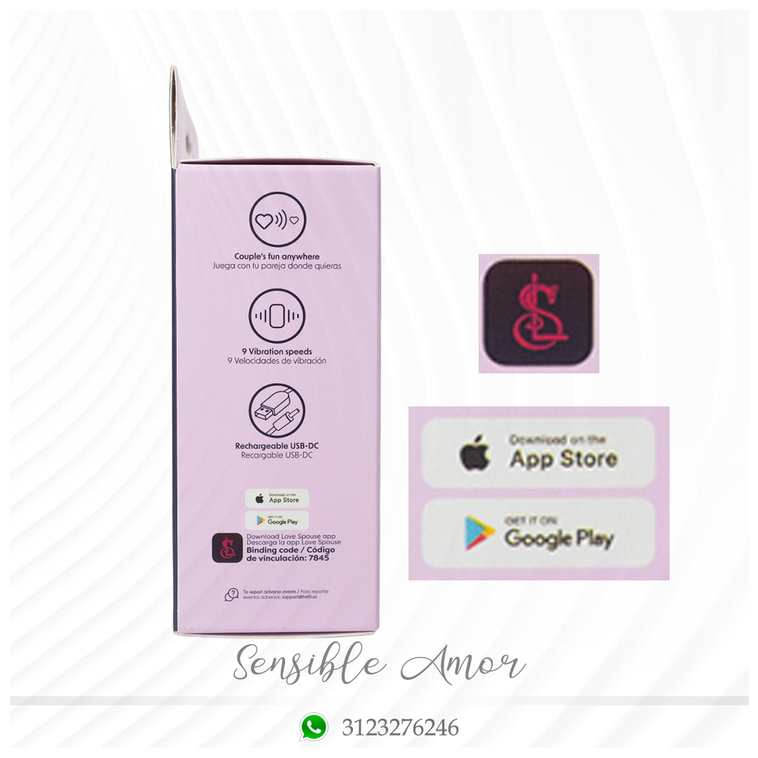 Vibrador para Panty Tinker APP
