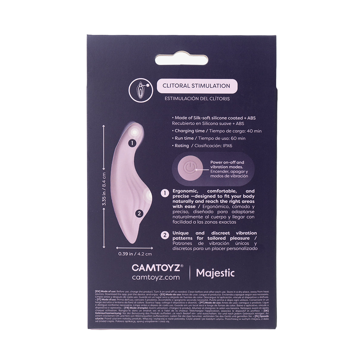Vibrador para Panty Tinker APP