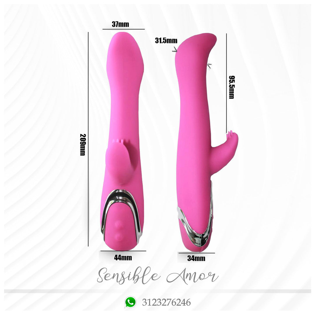 Vibrador Doble Estimulacion Atenea