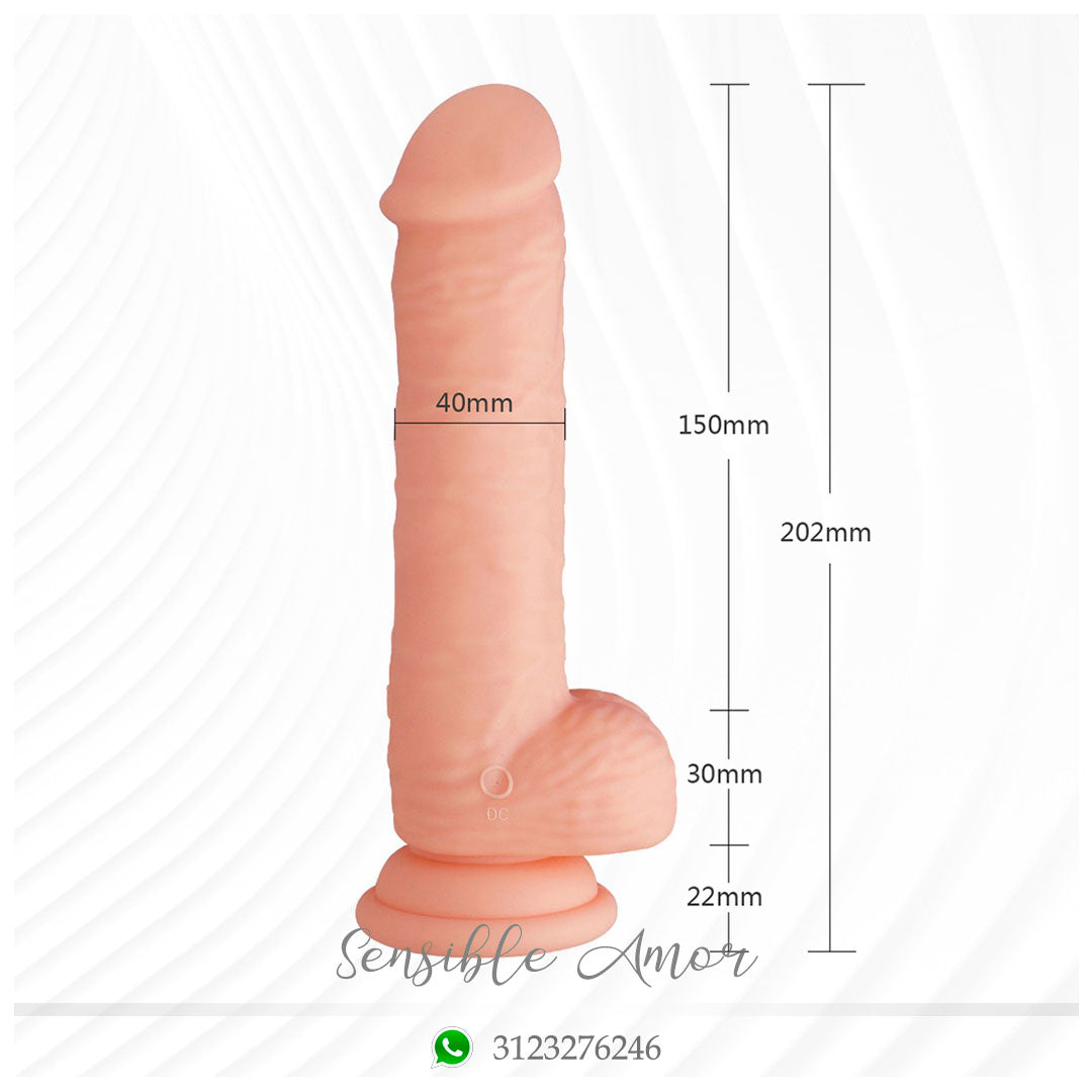 Vibrador Realista Azrael