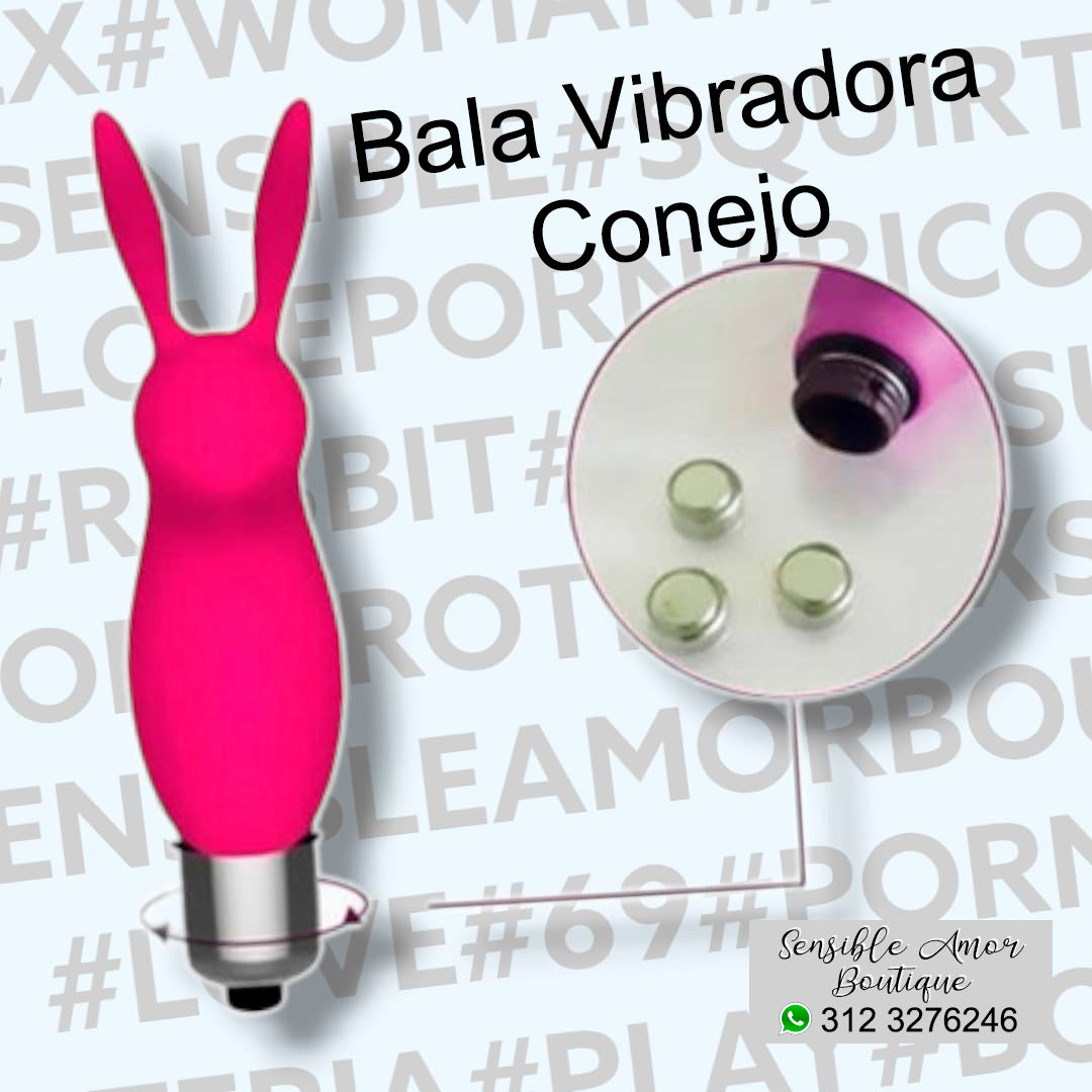 Bala Vibradora Conejo