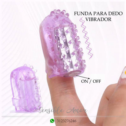 Funda Vibradora Para Dedo