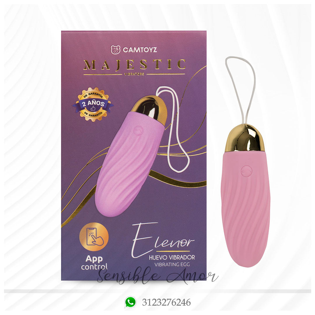 Huevo Vibrador Elenor con APP