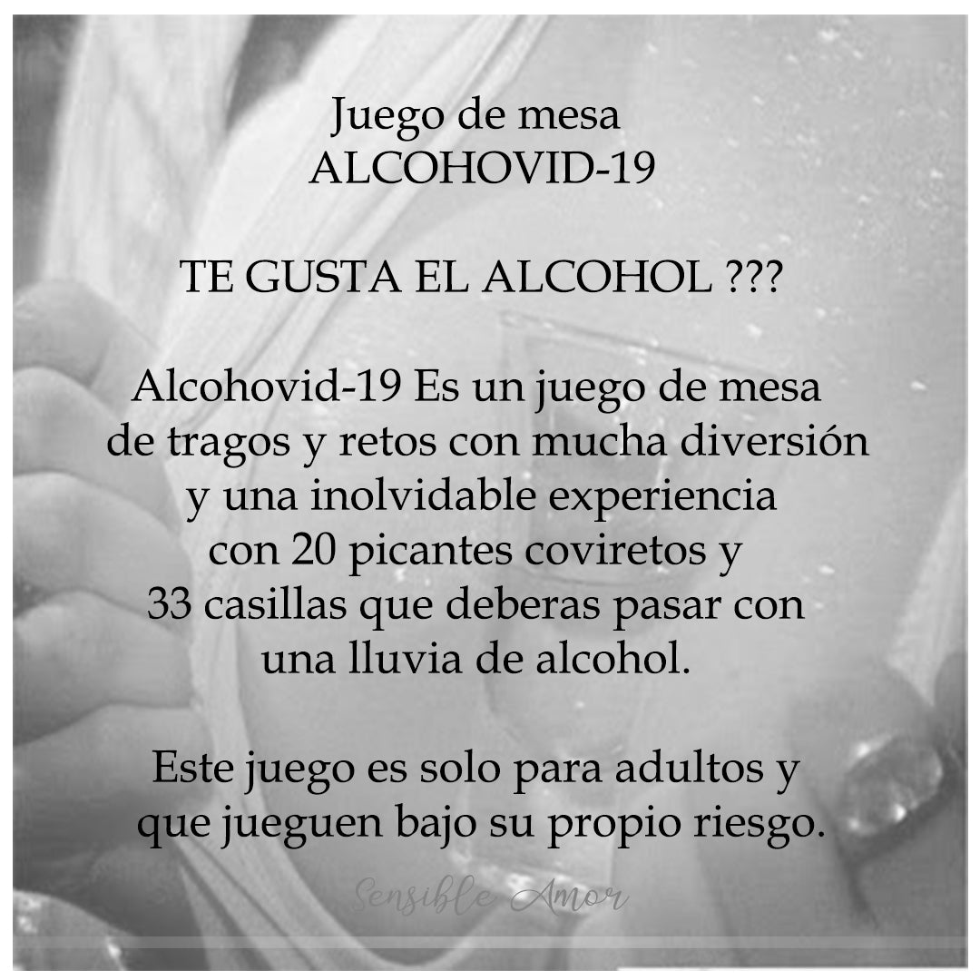 Juego de Mesa Alcohovid