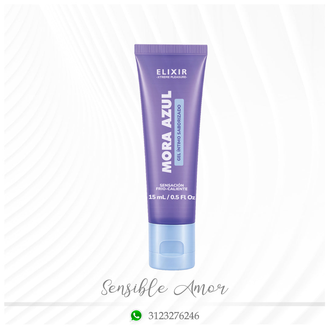 Lubricante Saborizado Mora Azul