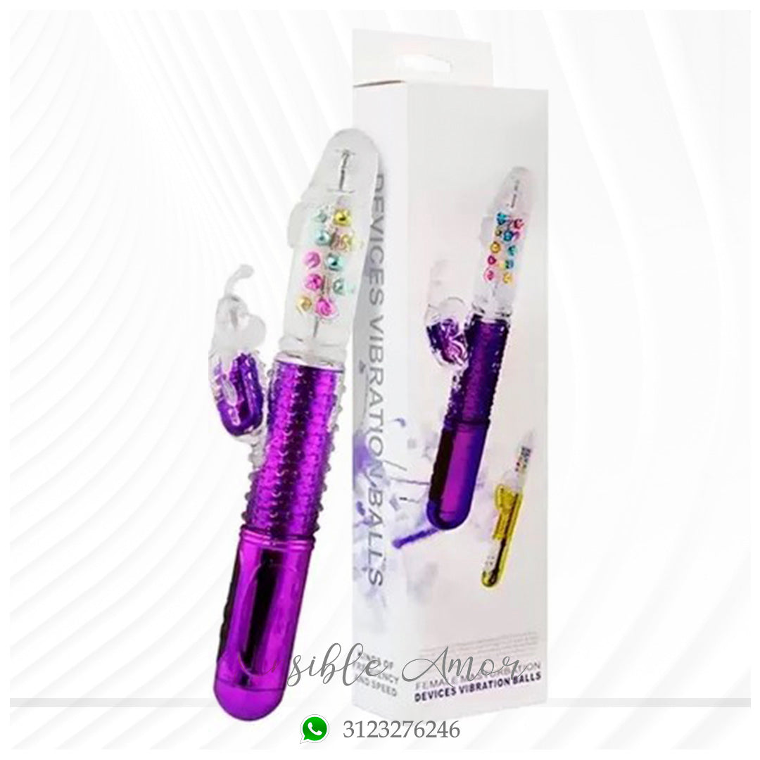 Vibrador Doble Estimulación Mariposa