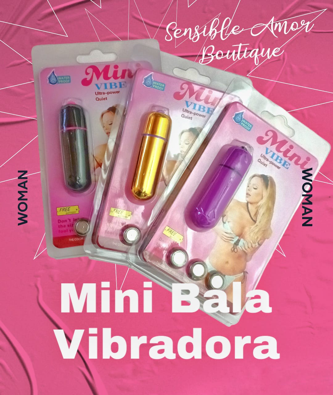 Bala Vibradora Mini