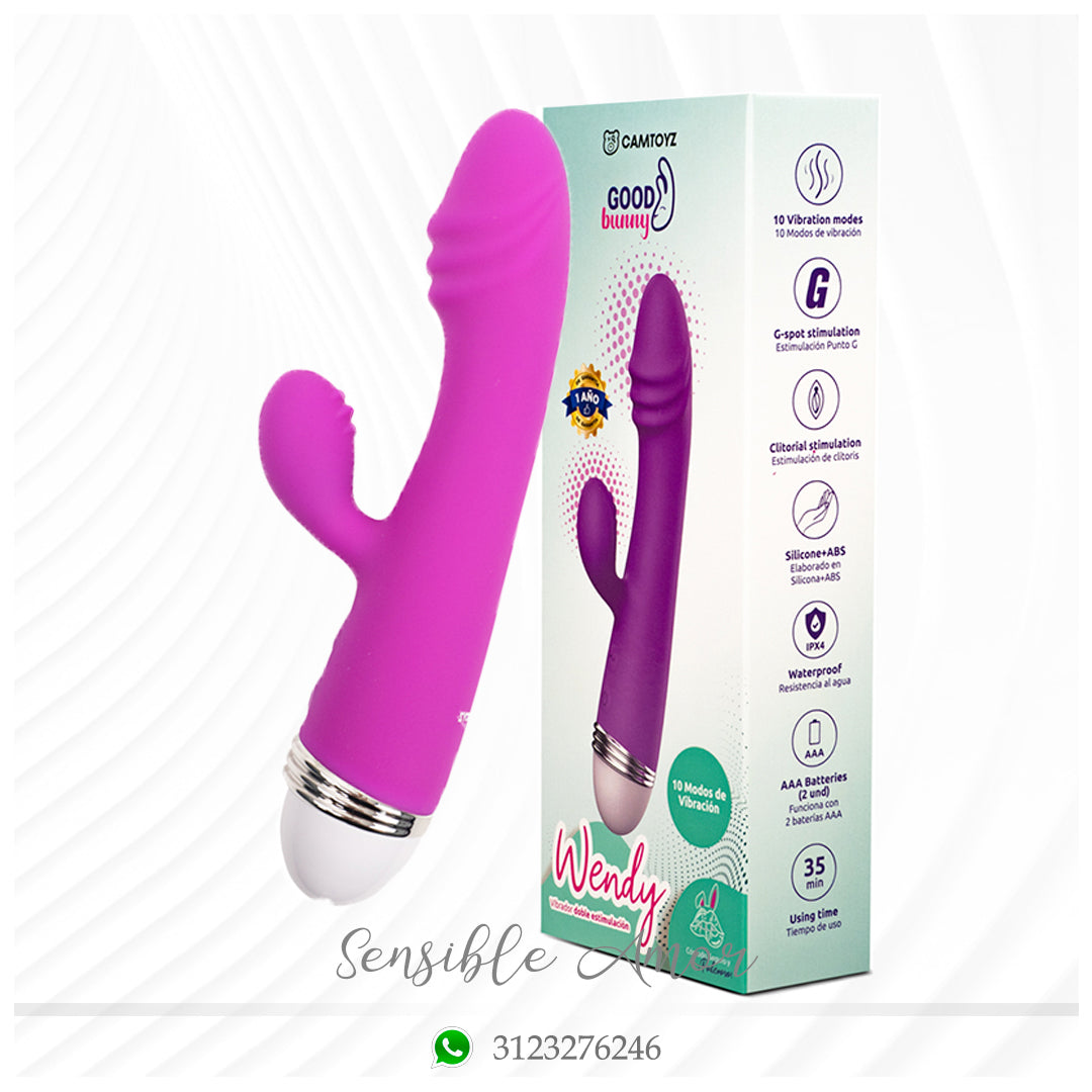 Vibrador Doble Estimulación Wendy