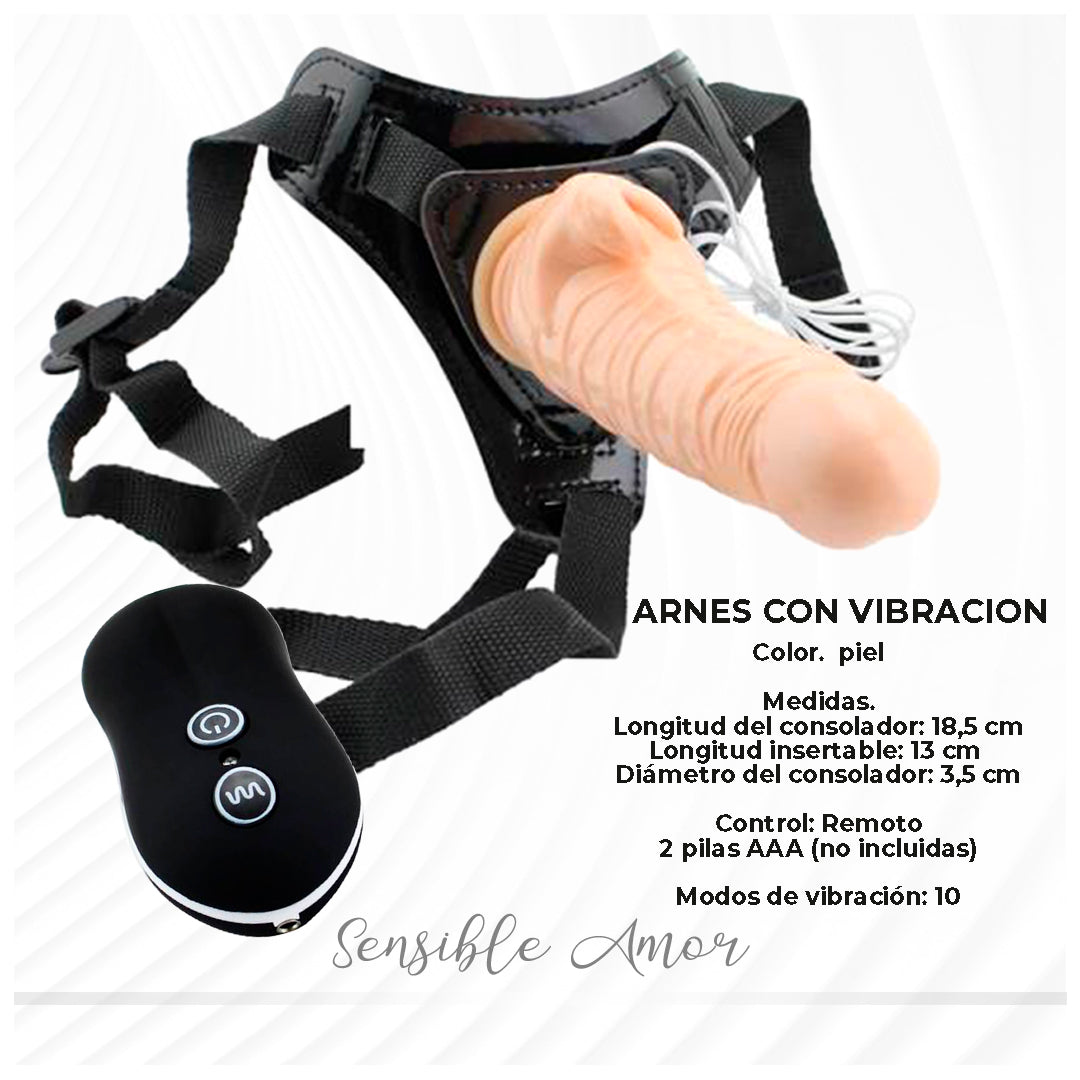 Arnés Dildo Doble Estimulación