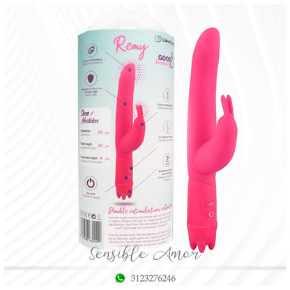 Vibrador Doble Estimulación Remy